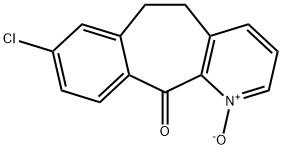 8-Chloro-5,6-dihydro-11H-benzo[5,6]cyclohepta[1,2-β]pyridin-11-one 1-Oxide Struktur