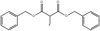 dibenzyl 2-fluoroMalonate Struktur