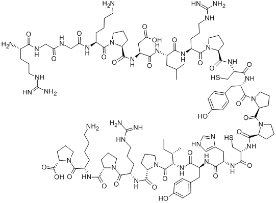 PEPTIDE II OF T WAGLERI VENOM Struktur