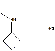 N-Ethylcyclobutanamine hydrochloride Struktur