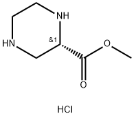 (S)-METHYL PIPERAZINE-2-CARBOXYLATE 2HCL Struktur