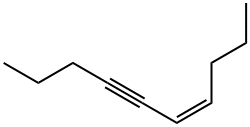 (Z)-4-Decen-6-yne Struktur