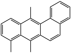 7,8,12-trimethylbenz(a)anthracene Struktur