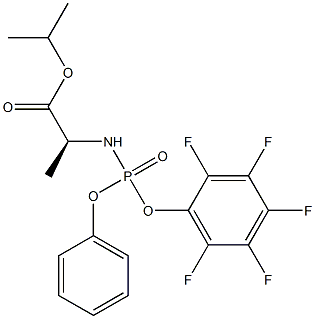 N-[(S)-(2,3,4,5,6-pentafluorophenoxy)phenoxyphosphinyl]-L-alanine 1-Methylethyl ester price.