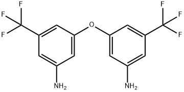 3,3'-OXYBIS[5-(TRIFLUOROMETHYL)BENZENAMINE] Struktur