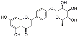 Apigenin 4'-O-rhamside Struktur