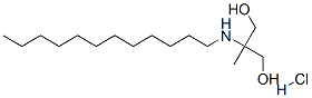 2-(dodecylamino)-2-methyl-propane-1,3-diol hydrochloride Struktur