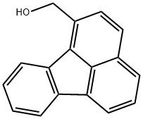 1-HYDROXYMETHYLFLUORANTHENE Struktur