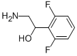 2-amino-1-(2,6-difluorophenyl)ethanol Struktur