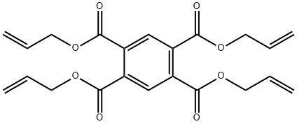 TETRAALLYL PYROMELLITATE Struktur