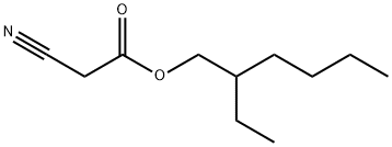 2-Ethylhexyl cyanoacetate  Struktur