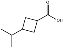 3-異丙基環(huán)丁基甲酸 結(jié)構(gòu)式