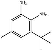 1,2-Benzenediamine,  3-(1,1-dimethylethyl)-5-methyl- Struktur