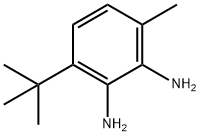 1,2-Benzenediamine,  3-(1,1-dimethylethyl)-6-methyl- Struktur