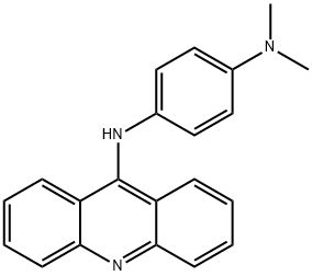 N-[4-(Dimethylamino)phenyl]-9-acridinamine Struktur