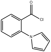 Benzoyl chloride, 2-(1H-pyrrol-1-yl)- (9CI) Struktur