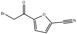 2-Furancarbonitrile, 5-(bromoacetyl)- (9CI) Struktur