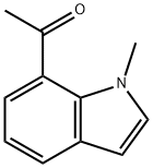 1-(1-Methyl-1H-indol-7-yl)ethanone Struktur