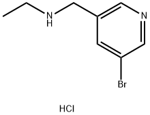 N-((5-broMopyridin-3-yl)Methyl)ethanaMine dihydrochloride Struktur