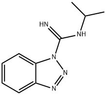 N-isopropyl-1H-benzo[d][1,2,3]triazol-1-carboxiMidaMide Struktur