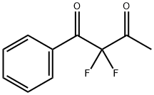 2,2-DIFLUORO-1-PHENYL-BUTANE-1,3-DIONE Struktur