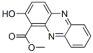 2-Hydroxy-1-phenazinecarboxylic acid methyl ester Struktur