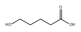 5-hydroxyvaleric acid Struktur