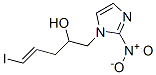 5-(2-nitroimidazolyl)-4-hydroxy-1-iodopent-1-ene Struktur