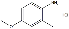 2-Methyl-4-methoxyaniline(HCl) Struktur