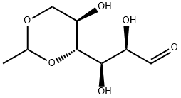 4,6-O-ETHYLIDENE-D-GLUCOPYRANOSE Struktur