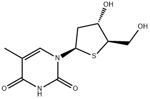 4'-thiothymidine Struktur