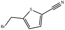 5-(BROMOMETHYL)THIOPHENE-2-CARBONITRILE Struktur