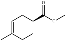 3-Cyclohexene-1-carboxylicacid,4-methyl-,methylester,(S)-(9CI) Struktur