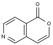 1H-Pyrano[4,3-c]pyridin-1-one(9CI) Struktur