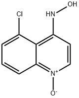 (NZ)-N-(5-chloro-1-hydroxy-quinolin-4-ylidene)hydroxylamine Struktur