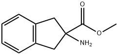 2-AMINO-INDAN-2-CARBOXYLIC ACID METHYL ESTER Struktur