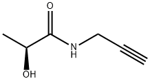 Propanamide, 2-hydroxy-N-2-propynyl-, (S)- (9CI) Struktur