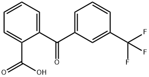 2-(3-TRIFLUOROMETHYL-BENZOYL)-BENZOIC ACID Struktur