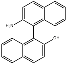 2-AMINO-2'-HYDROXY-1 1'-BINAPHTHALENE Structure