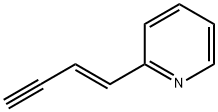 Pyridine, 2-(1-buten-3-ynyl)-, (E)- (9CI) Struktur