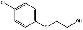 4-CHLOROPHENYL 2-HYDROXYETHYL SULPHIDE Struktur