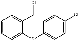 (2-[(4-CHLOROPHENYL)SULFANYL]PHENYL)METHANOL Struktur