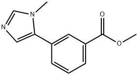 Methyl 3-(1-Methyl-5-iMidazolyl)benzoate Struktur