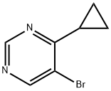 5-bromo-4-cyclopropylpyrimidine Struktur