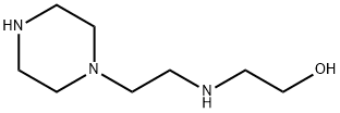 Ethanol, 2-[[2-(1-piperazinyl)ethyl]amino]- (9CI) Struktur