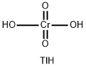 dithallium chromate Struktur