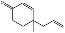 4-allyl-4-Methylcyclohex-2-enone Struktur