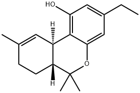 ethyl-delta-9-tetrahydrocannabinol Struktur