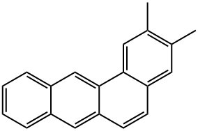 2,3-DiMethylbenz[a]anthracene Struktur