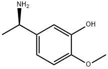 Phenol, 5-(1-aminoethyl)-2-methoxy-, (R)- Struktur